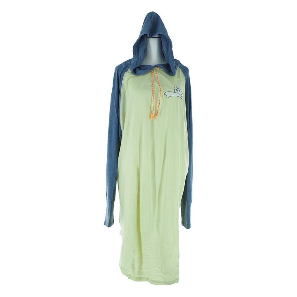 Free People Extra Long Hooded Long-Sleeve Tee - WEST